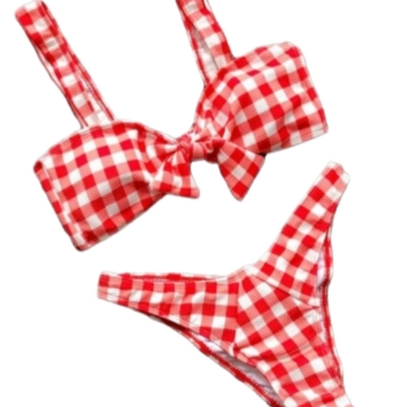 Plaid bikini - Picture 2 of 2